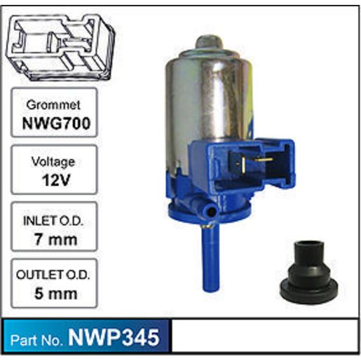 Nice Windscreen Washer Pump - NWP345