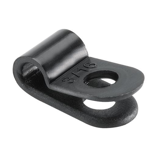 Narva P Clip 6.4mm Plastic 5 Packe - 56582BL