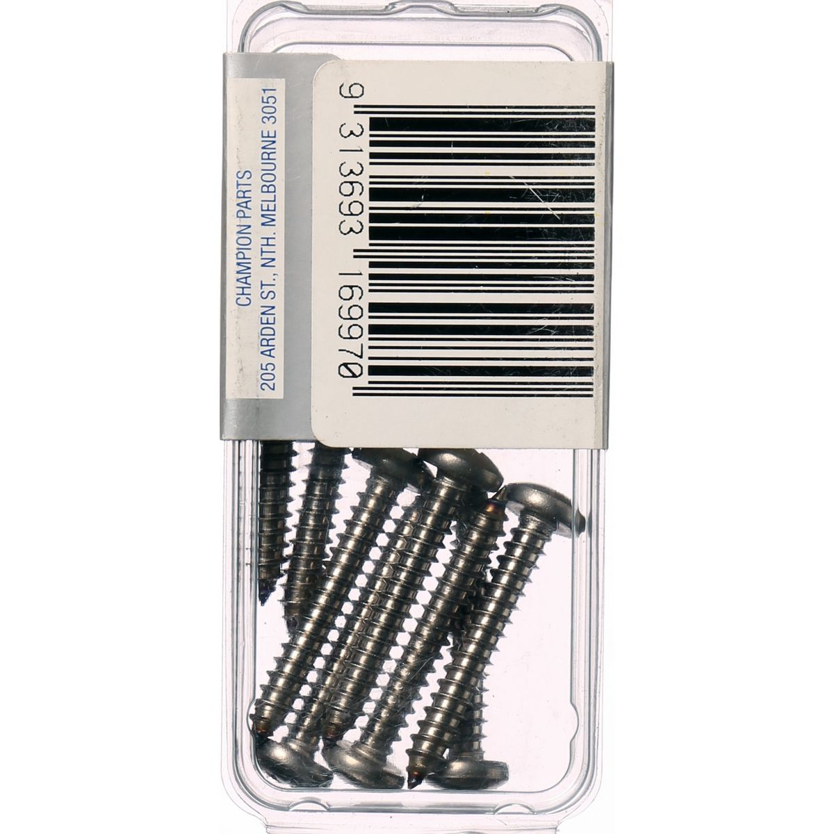 Champion Self Tapper Screw Pan Phillips Stainless Steel 4.8x32mm 316/A4 - CSP94