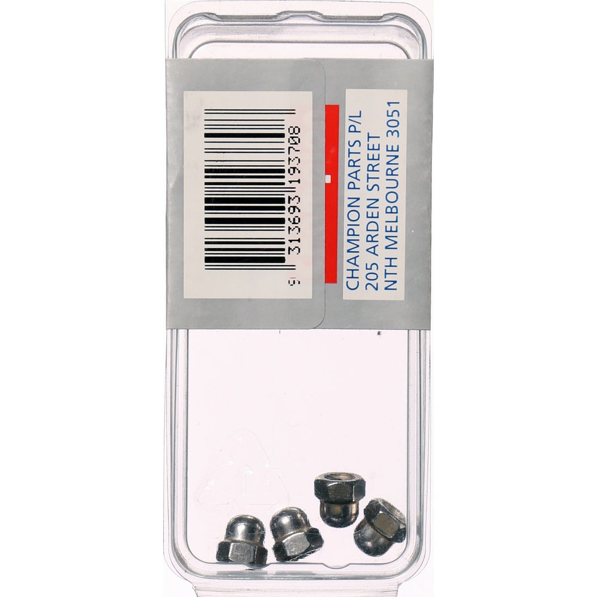 Champion Hex Dome Nut Stainless Steel M4x0.7mm 316/A4 - DN4