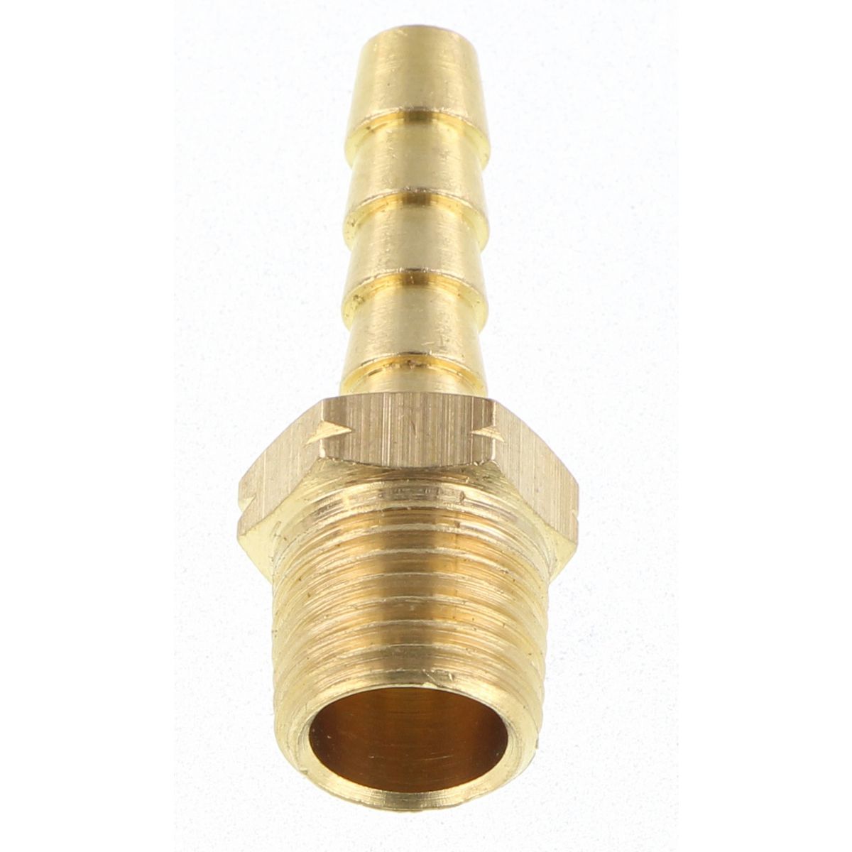 Champion Hose Tail Straight Male Brass 1/4in x 1/4in - HC19