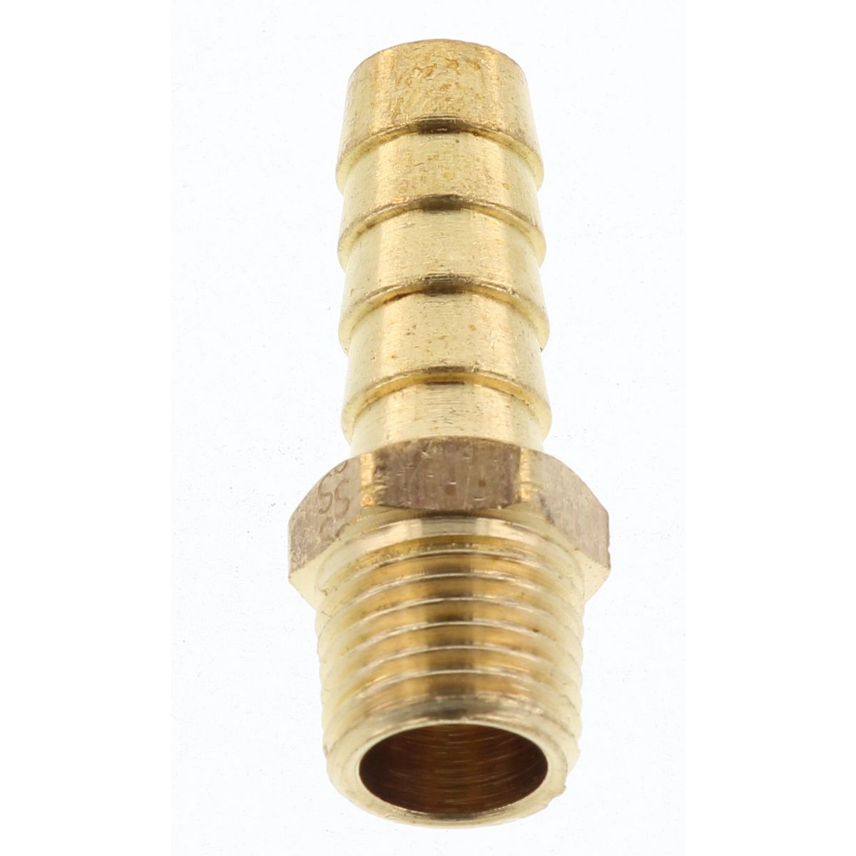 Champion Hose Tail Straight Male Brass 3/8in x 1/4in - HC21