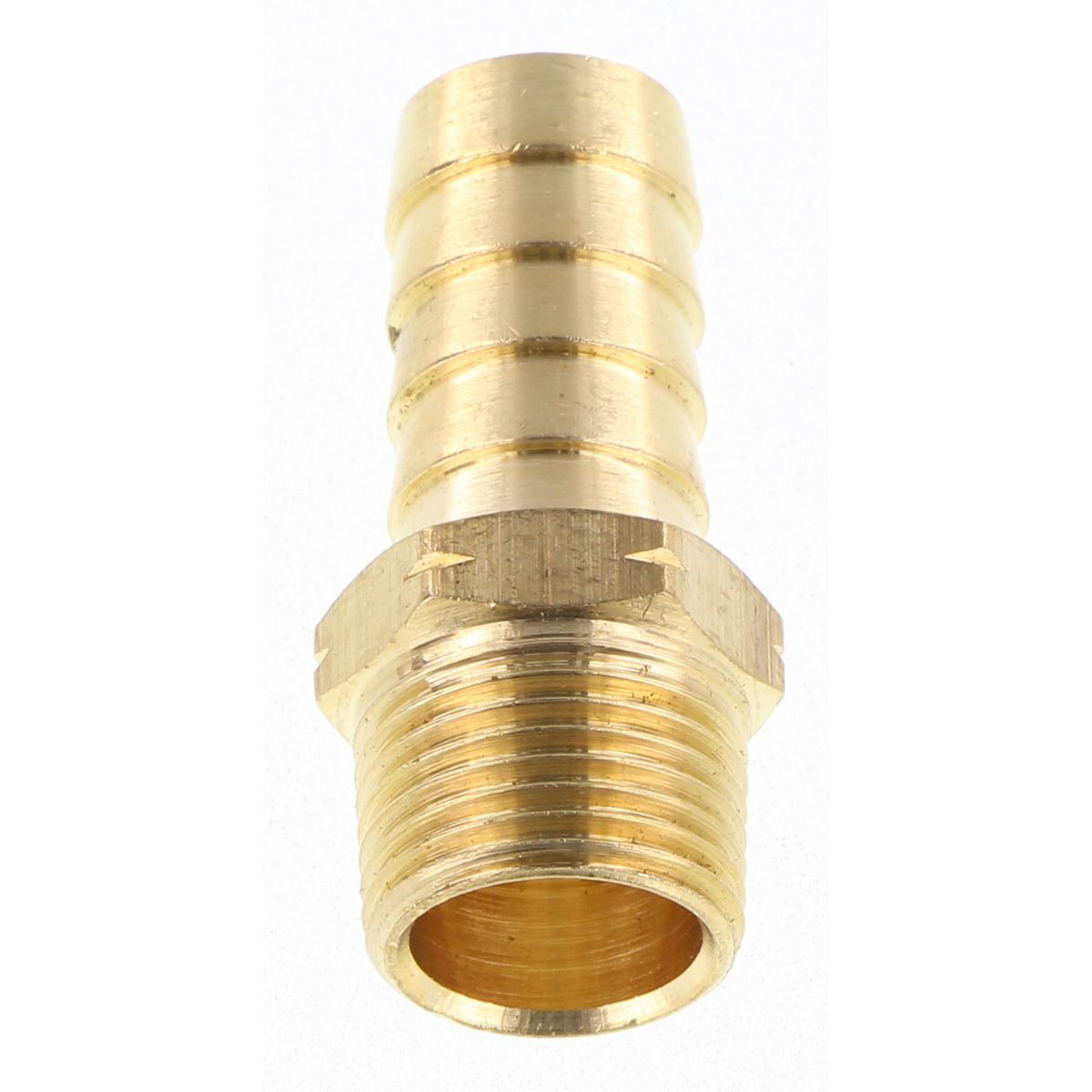 Champion Hose Tail Straight Male Brass 1/2in x 3/8in - HC26