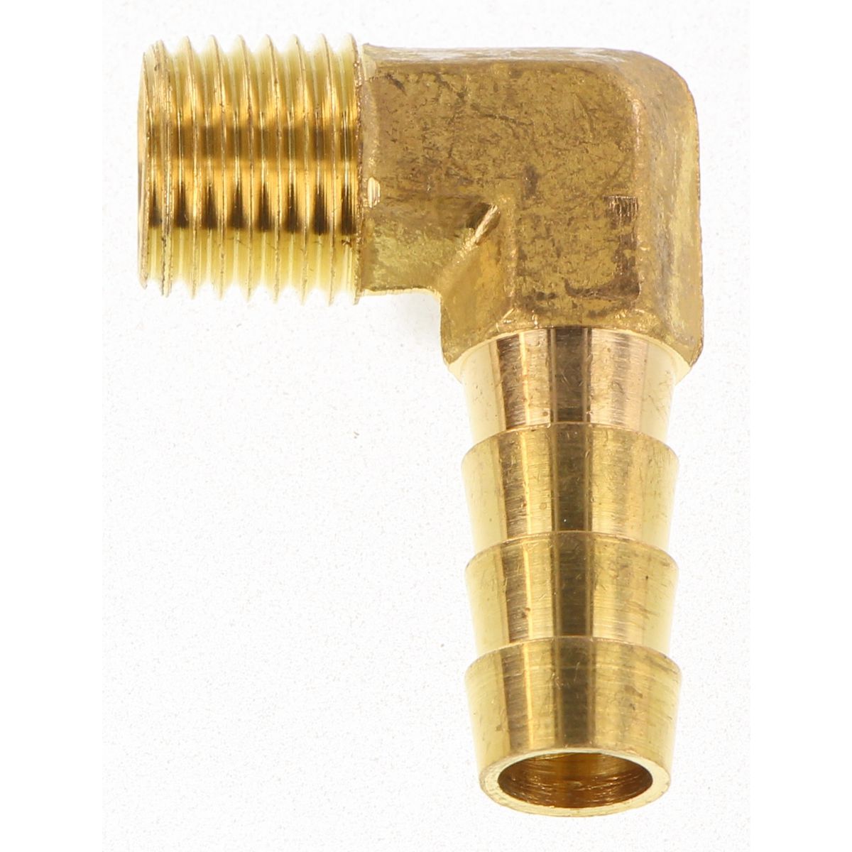 Champion Hose Tail Elbow Male Brass 90 3/8in x 1/4in - HC37