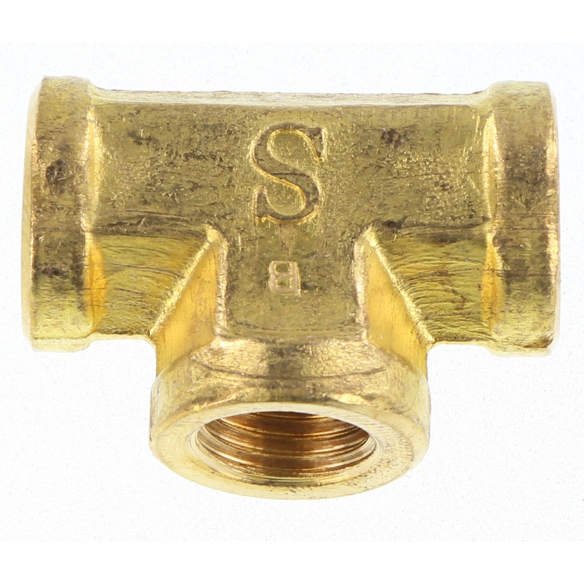 Champion Tee Female Brass 1/4in BSP - HC49