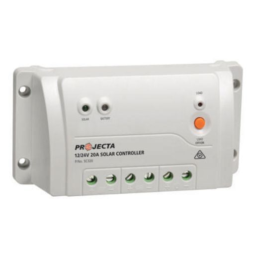 PROJECTA 20A 12/24V Solar Charge Controller 3 Stage Auto - SC320