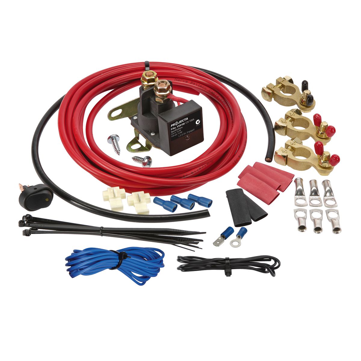 PROJECTA 12V 100A Voltage Sensitive Relay Kit - VSR100K