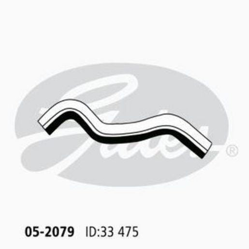 Gates Radiator Hose Upper - 05-2079