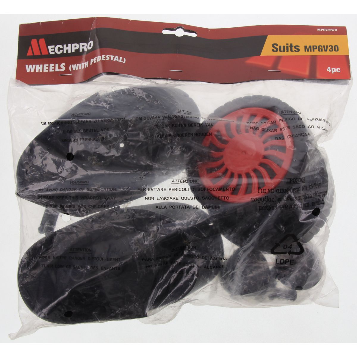Mechpro Caster Wheels - MPGV30WH