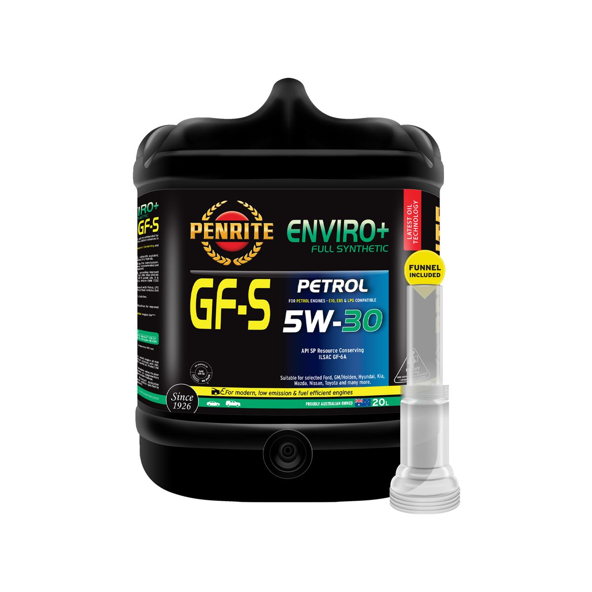 Penrite Enviro+ GF-5 5W-30 Engine Oil 20L - EPLUSGF5020