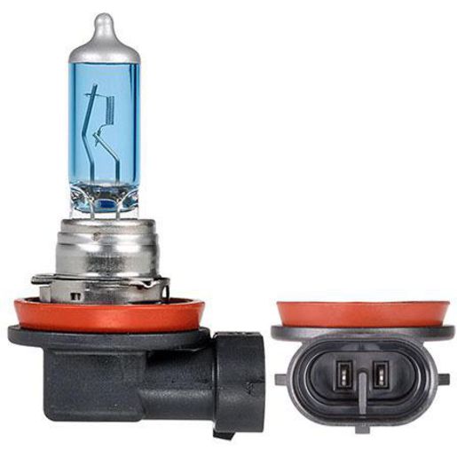 Narva H11 PGJ19 2 Intense Blue Globe 12V 55W - 48478BL2