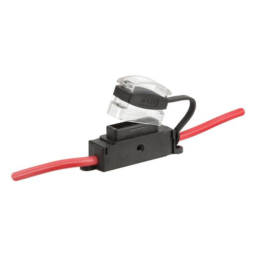 Narva In Line Fuse Holder Maxi Blade 1 Way 80A 1 Pack - 54413