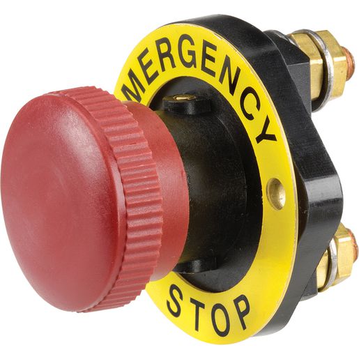 Narva Emergency Stop Switch With Rotating Release 12/24V - 61030