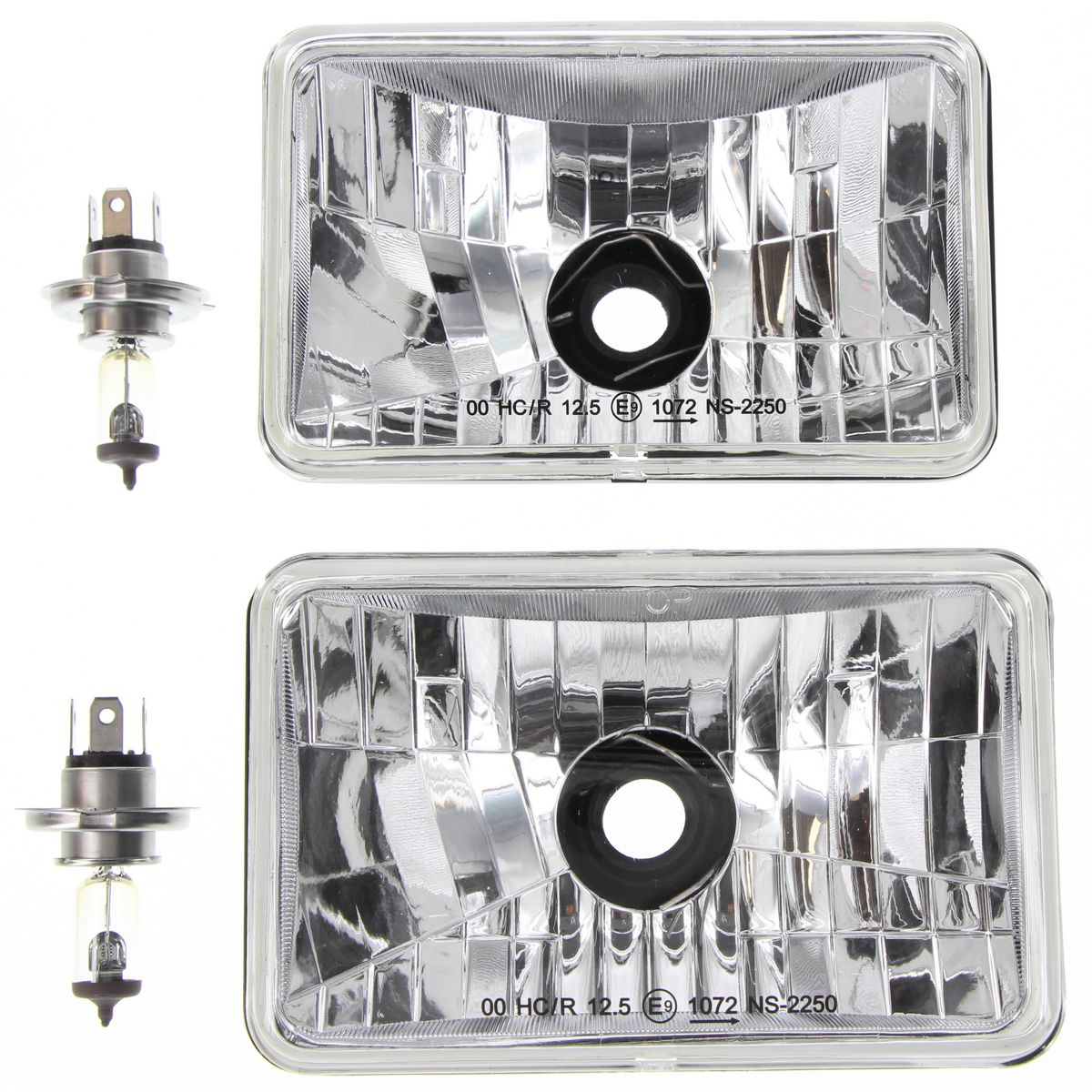 Narva Semi Sealed 165 x 100mm H4 H/L F/F 60/55W Kit - 72018