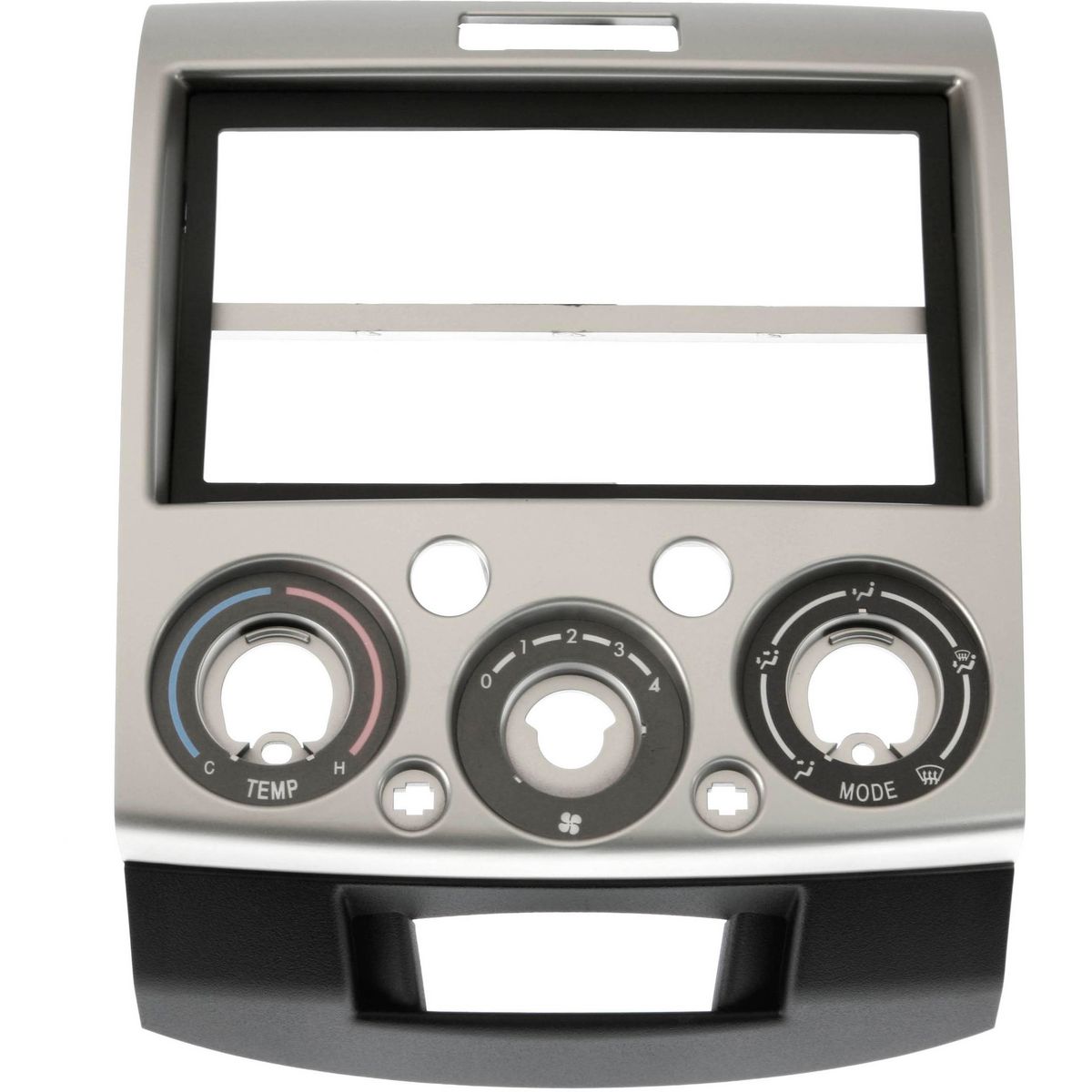 Aerpro Facia fits Ford Ranger/Mazda BT50 2007-10 - Silver - FP9072