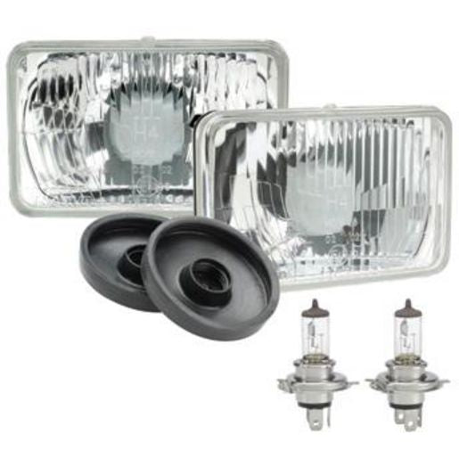 Narva Semi Sealed Beam Rectangle 100 x 165mm Globe Style H4 - 72068