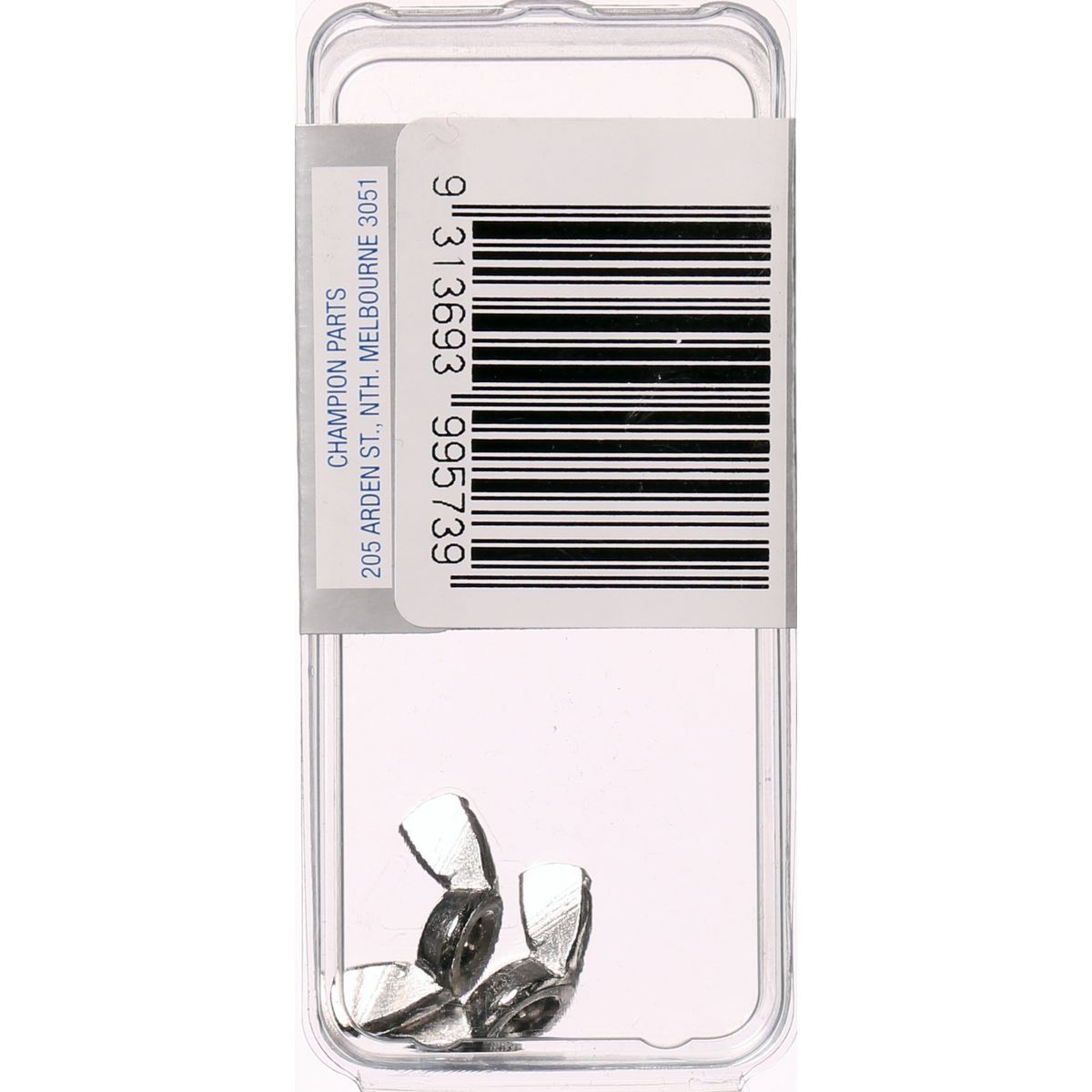 Champion Wing Nut Stainless Steel 3/16in UNC 316/A4 - IWN03