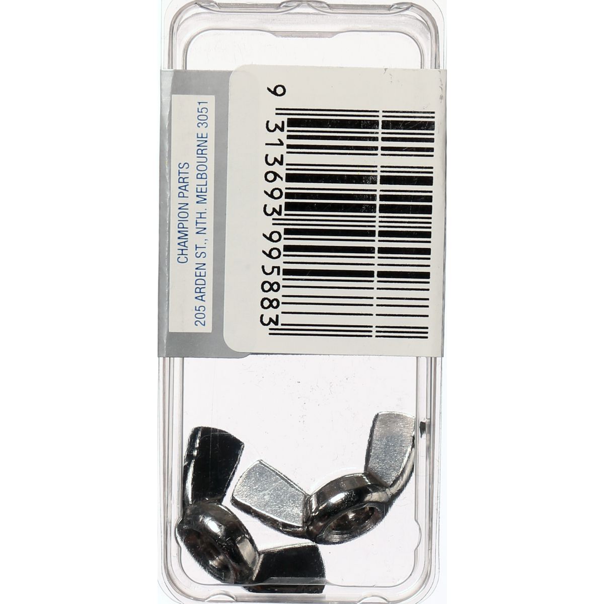 Champion Wing Nut Stainless Steel M8x1.25 316/A4 - MWN8