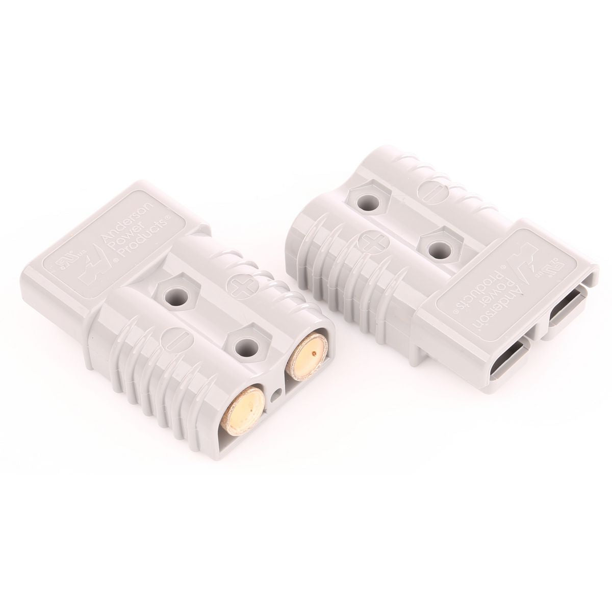 OEX 175A Genuine Anderson Connector, Grey - 1 Pair with Terminals - ACX2762