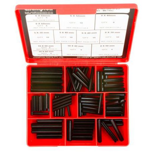 Champion Metric Roll Pin Assortment (Large Sizes) - CA1725