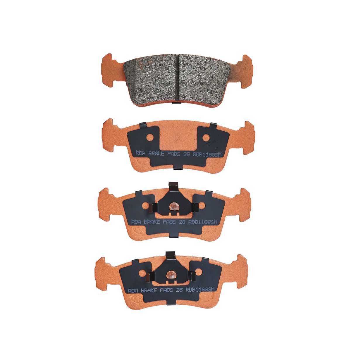 RDA GP Max Brake Pad Set Front - RDB1188