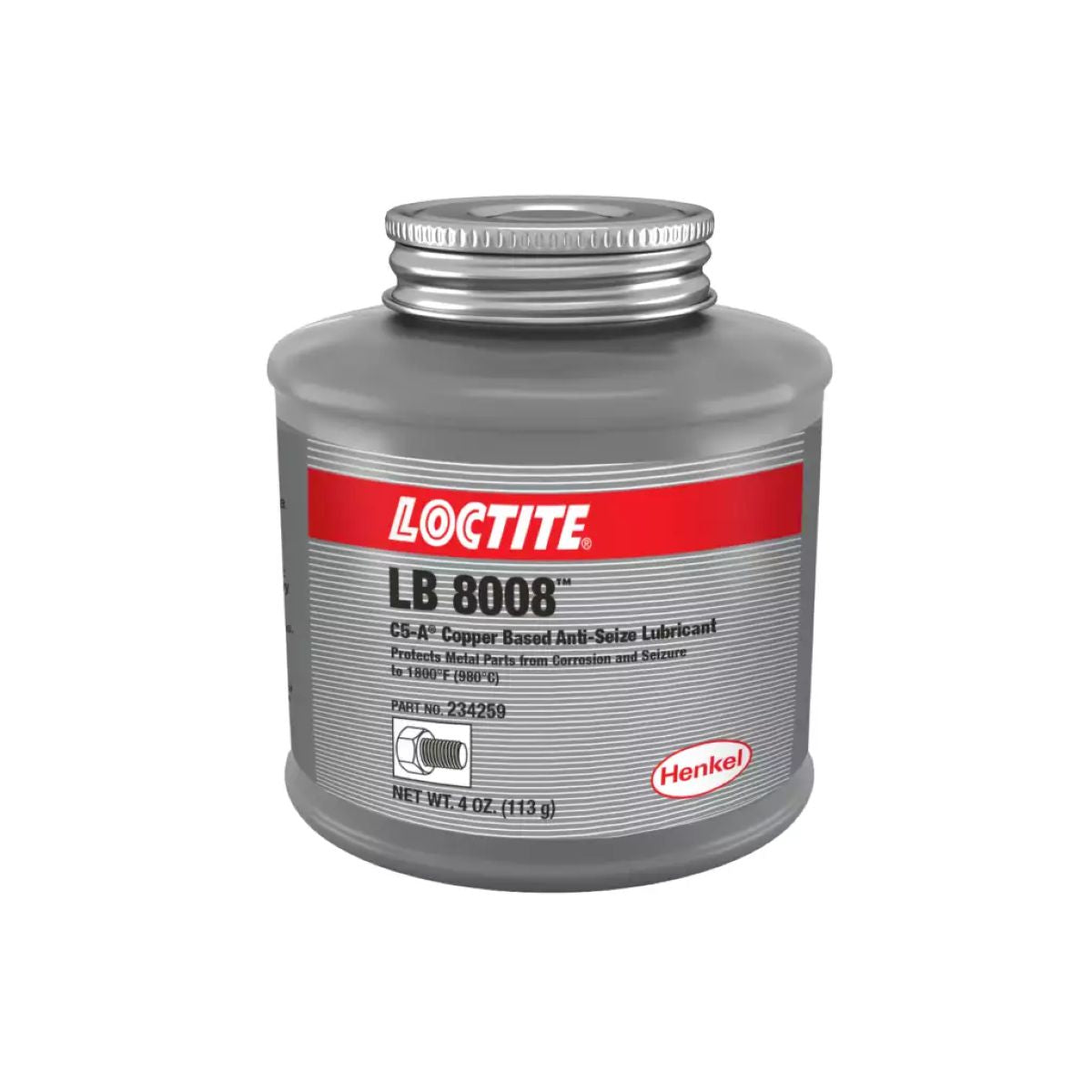 Loctite Lb 8008 C5A Copper Anti-Seize 113G - 234259