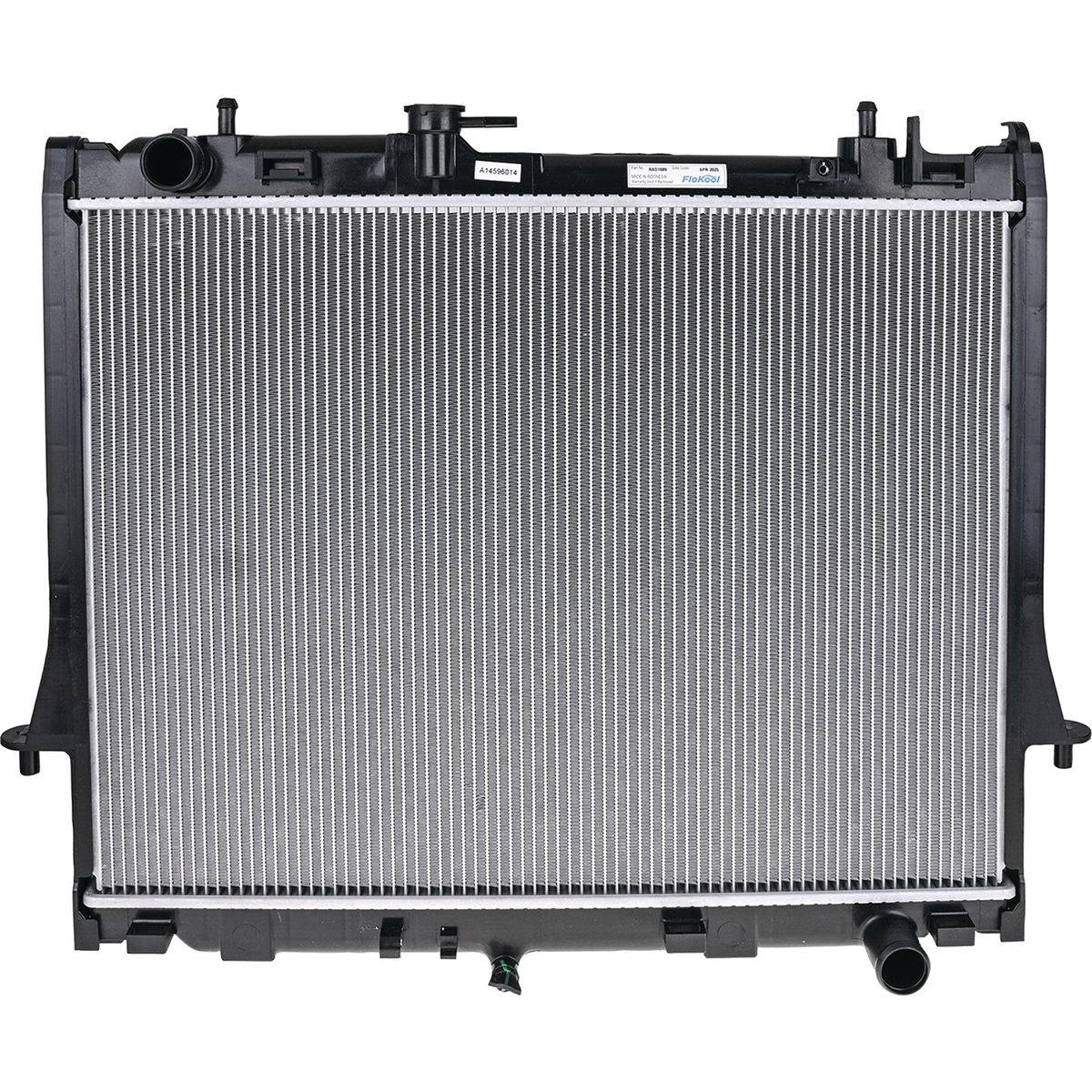FloKool Radiator Aluminium Core Plastic Tank (Suits Manual) - RAD1689