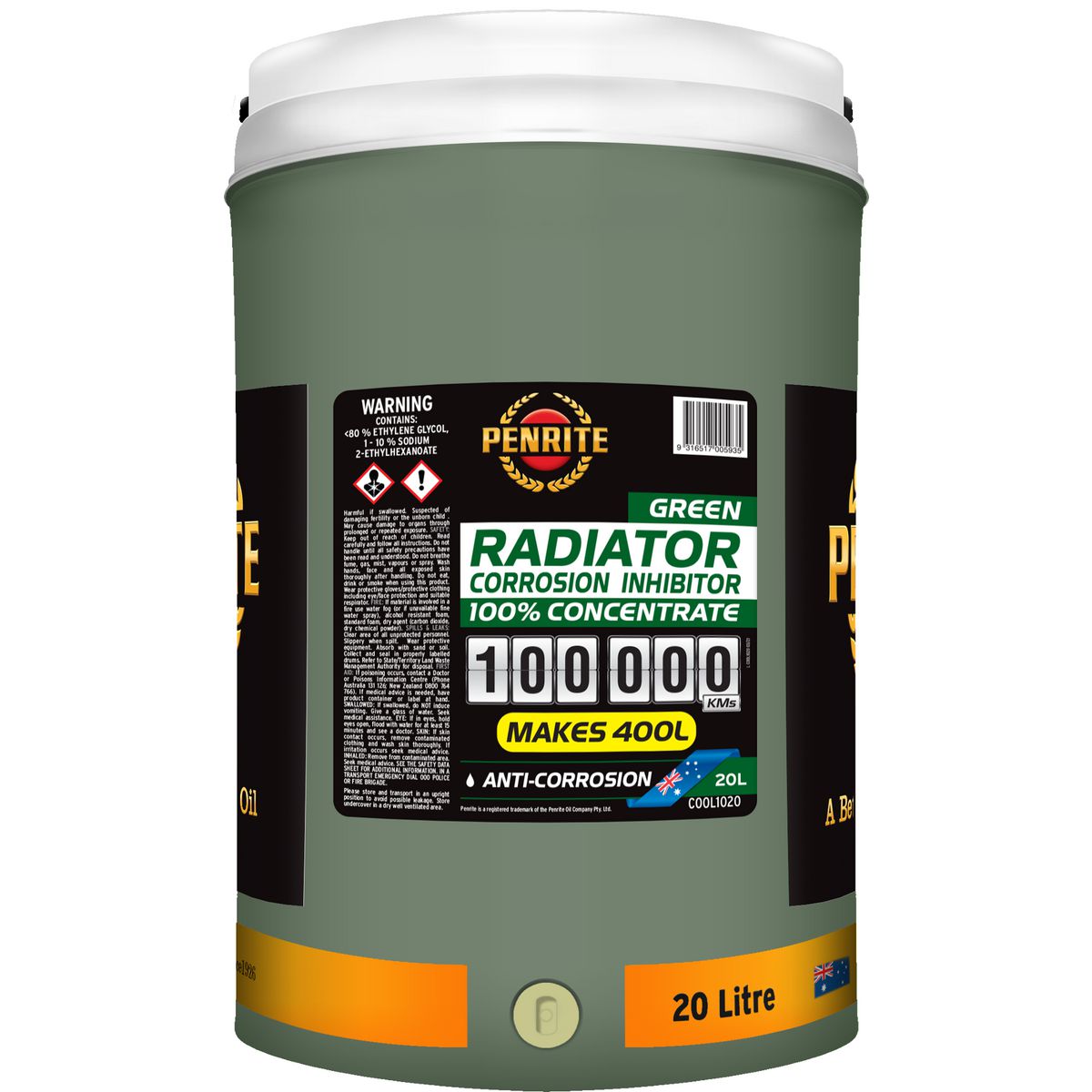 Penrite Radiator Corrosion Inhibitor Concentrate 20L - COOL1020