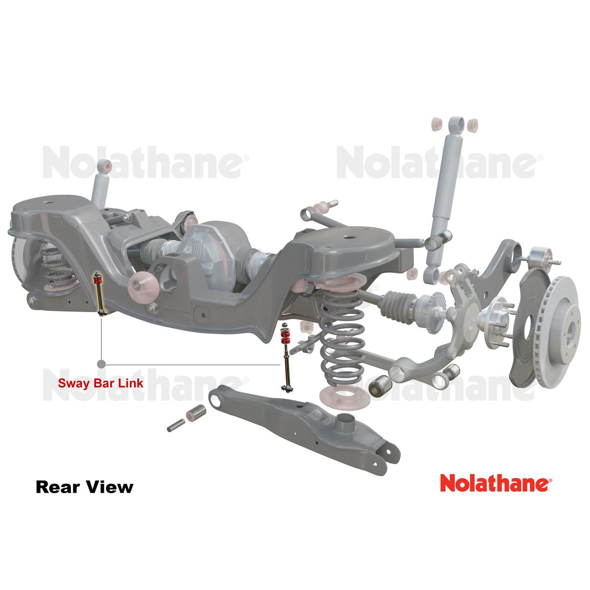 Nolathane Rear Sway Bar Link - 42748