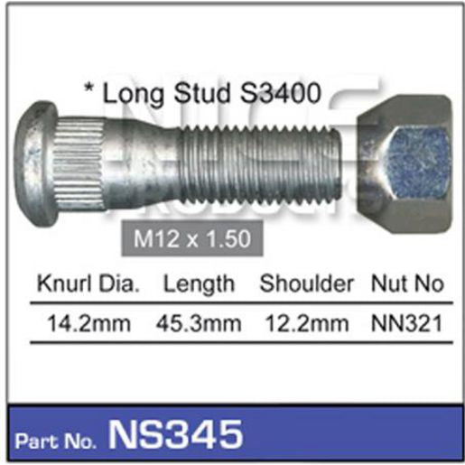 Nice Products Stud & Nut Pack - NS345