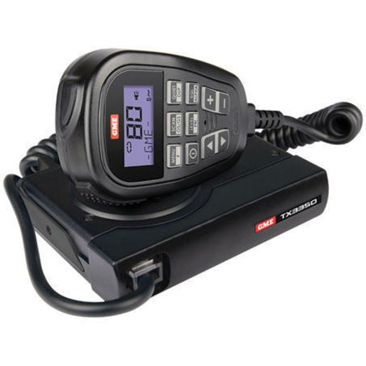 GME UHF CB Radio 5 Watt Compact with SoundPath Speaker Microphone - TX3350