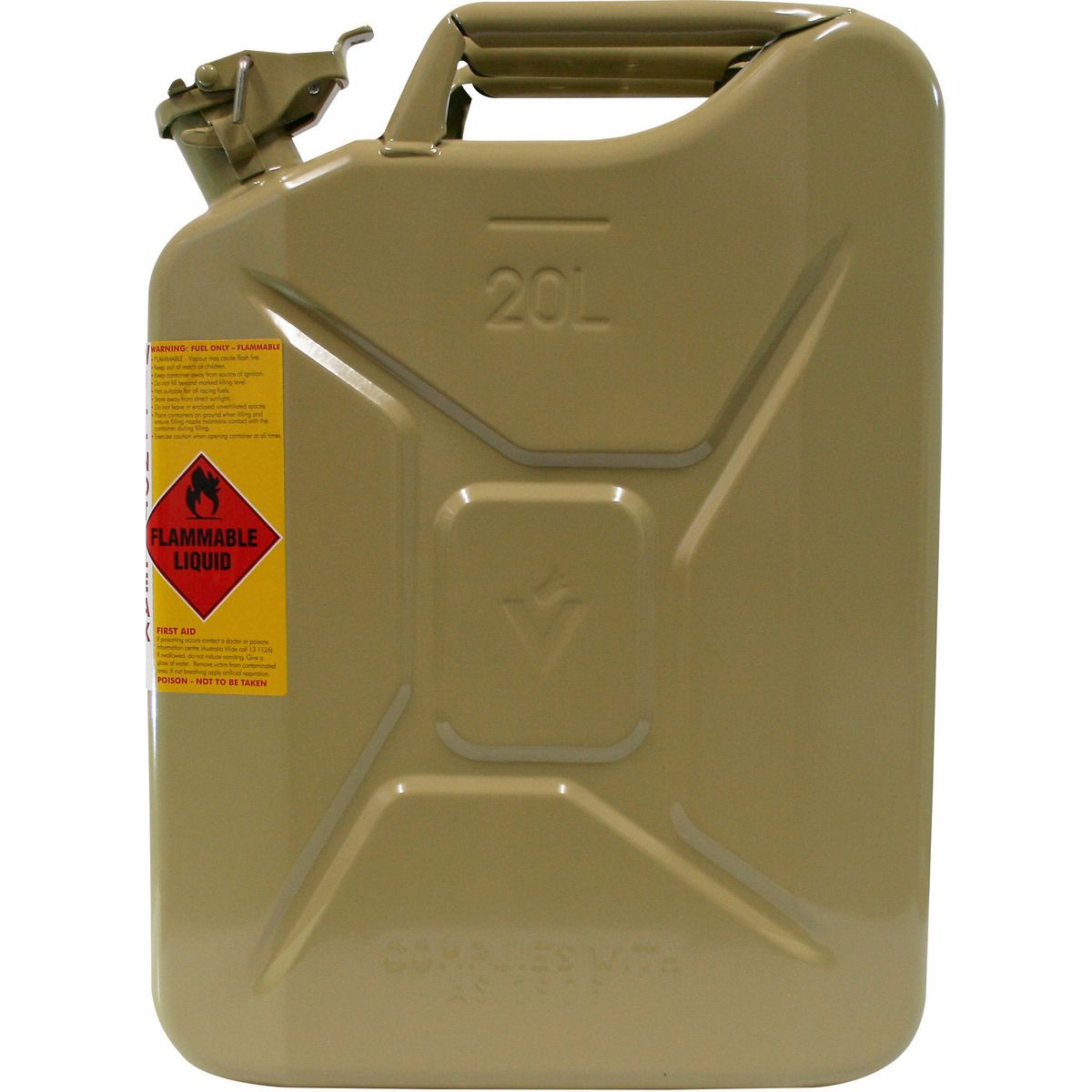 Pro Quip Jerry Can 20L Diesel Olive - 1151