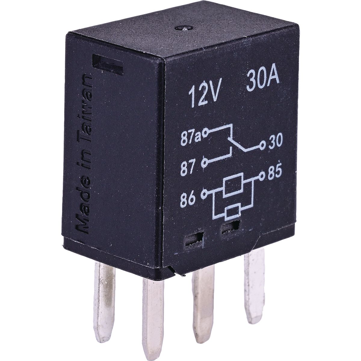 OEX Micro Relay 12V 20A 5 Pin Resistor Protected - Change Over 1 Pce - ACX1989