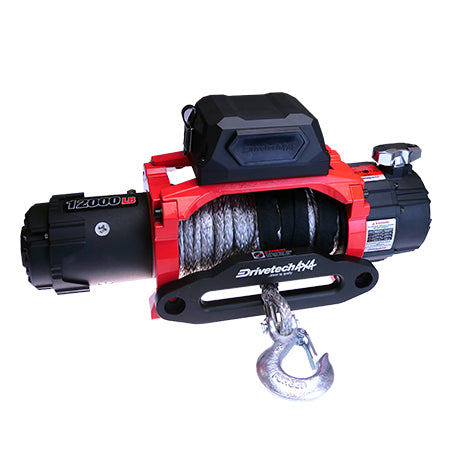 Drivetech 4x4 Dual Speed Winch 12,000lb - DT-D12000SR