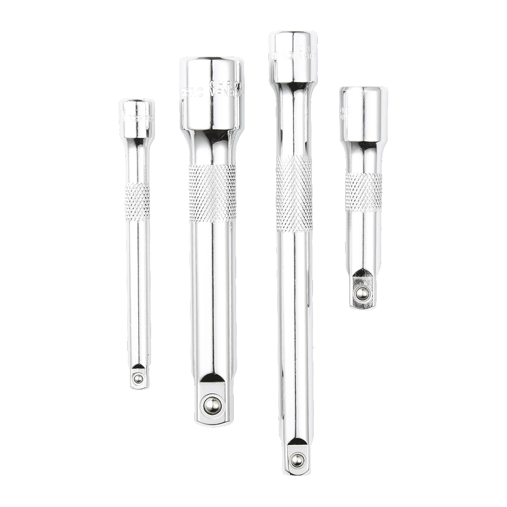 Mechpro Blue Extension Bar Set 1/4In, 3/8In & 1/2In Drive 4pc - MPBE101K