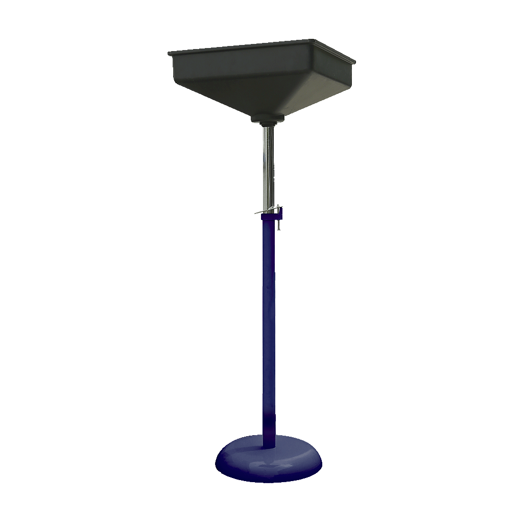 Mechpro Blue Stationary Telescopic Waste Oil Drainer 20L - MPBOD1