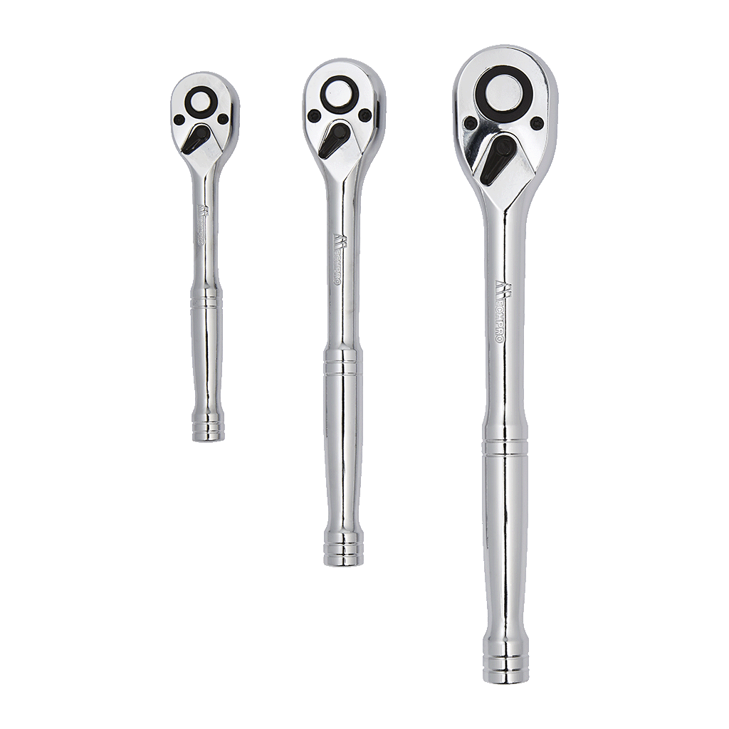 Mechpro Blue Ratchet Handle Set 3pc - MPBSK105K