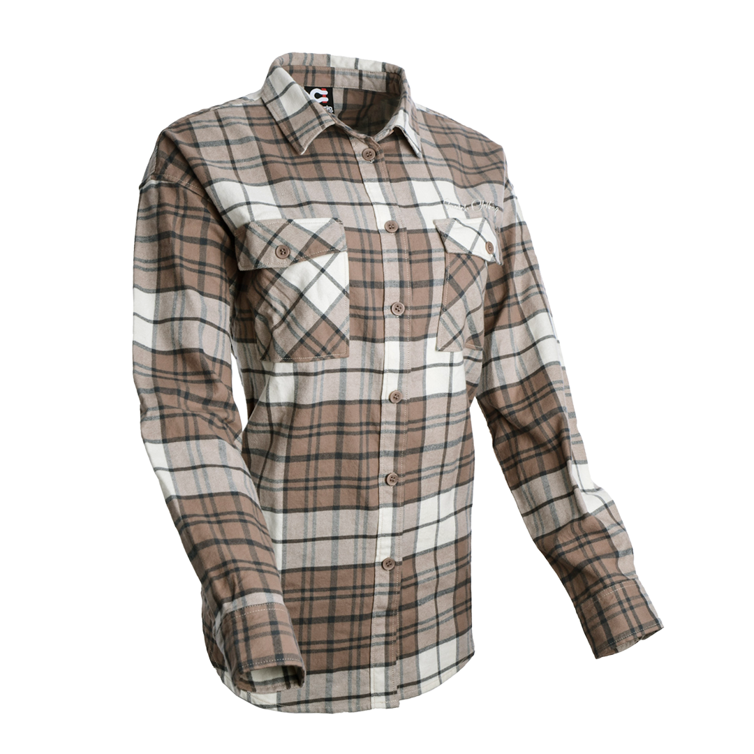 Women's Oversized Check Flanno - SF4103TP