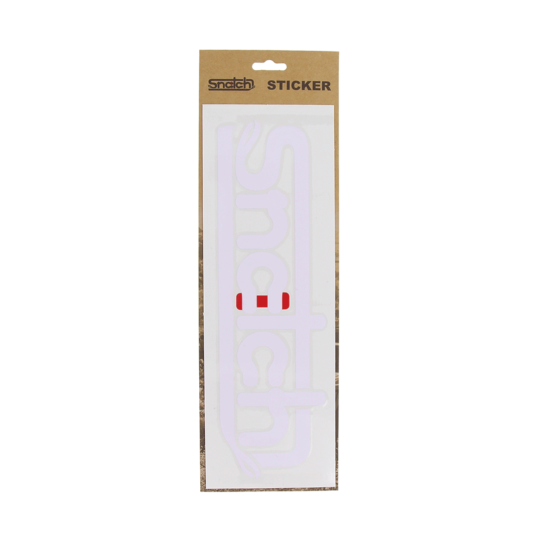 Snatch Sticker White Large - SSTK230002WHT