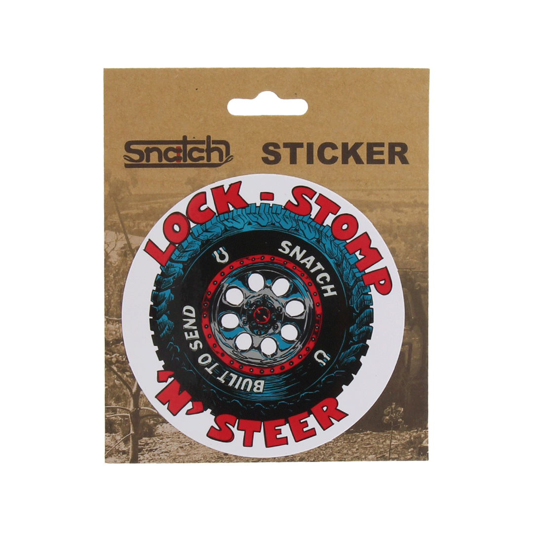 Lock Stompnsteer Sticker - SSTK230006