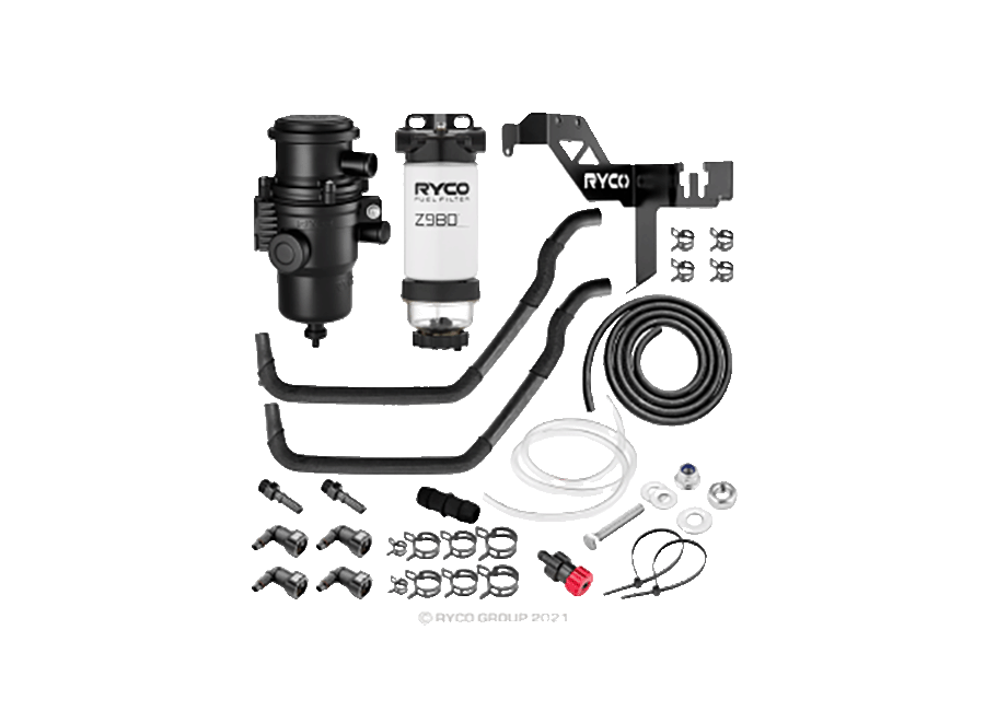Ryco 4WD Catch Can and Fuel Water Separator Filtration Upgrade - X101R