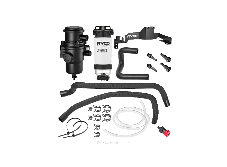 Ryco 4WD Catch Can and Fuel Water Separator Filtration Upgrade - X105R