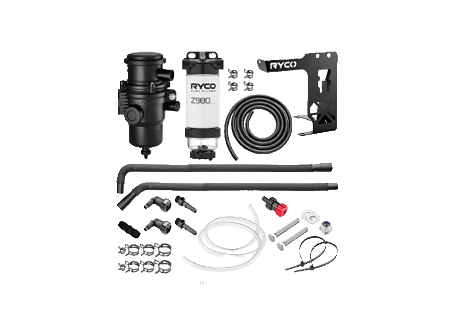 Ryco 4WD Catch Can and Fuel Water Separator Filtration Upgrade - X106R