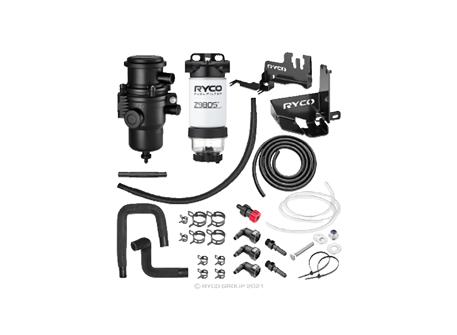 Ryco 4WD Catch Can and Fuel Water Separator Filtration Upgrade - X113R