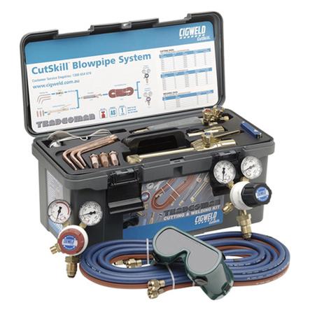 Cigweld Cutskill Kit Gas Cutting & Welding Tradesman Suits Oxy/Acet - 208001
