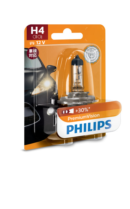 Philips H4 Globe 12V 60/55W Plus 30 - 1 Pce - 12342PRB1