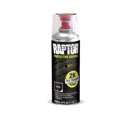 Raptor Protective Coating Black 400ml - RLB/AL