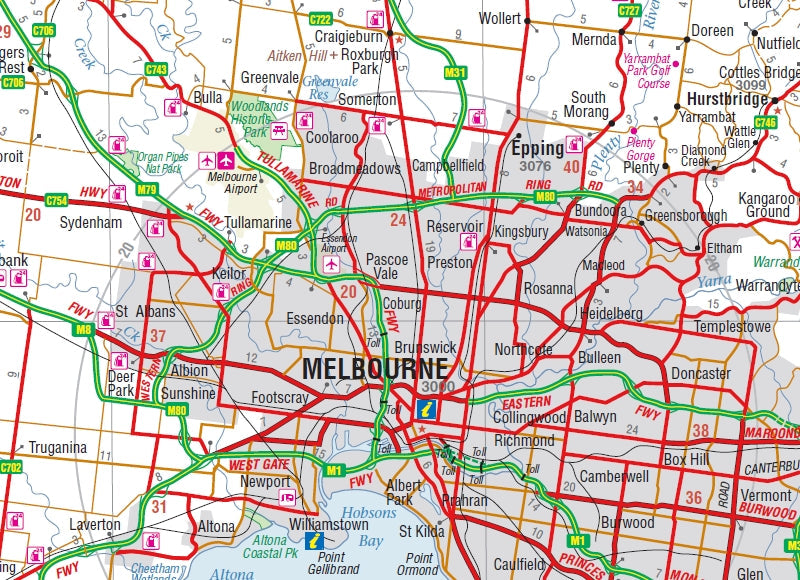 HEMA Melbourne And Region Edition 13 - 9781876413965