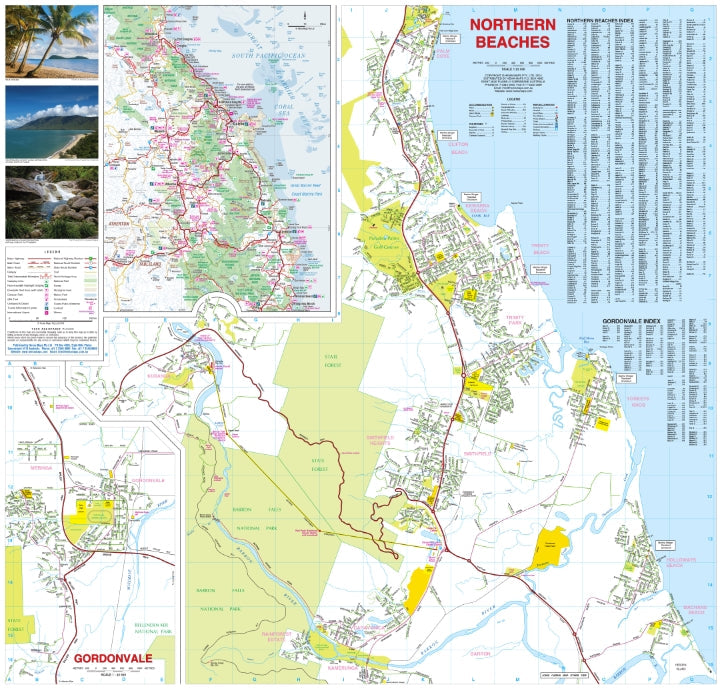 HEMA Cairns And Region Map 14th Edition - 9781865008912