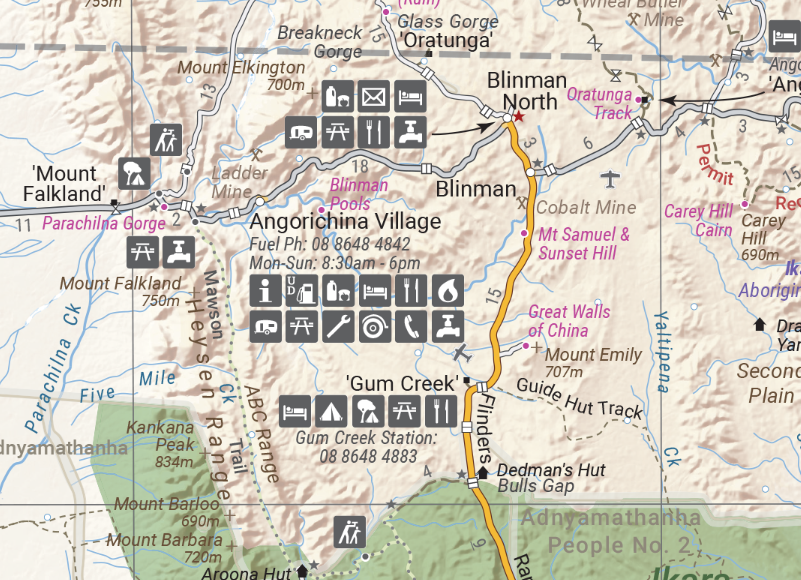 HEMA Flinders Ranges Map Edition 6 - 9321438001607